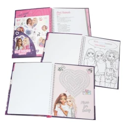 Malbuch TOPModel mit LED-Licht und Sound MY BFF