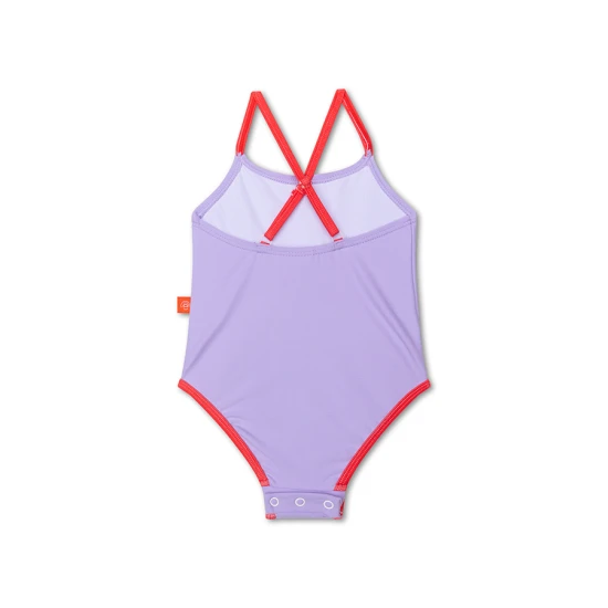 Badeanzug mit UPF 50+ Purple Red