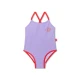 Badeanzug mit UPF 50+ Purple Red