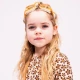 Schwimmbrille für Kinder, beige Leopardenmuster