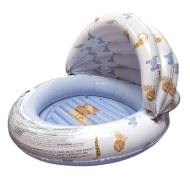 Aufblasbarer Pool mit Sonnendach Safari 100 cm