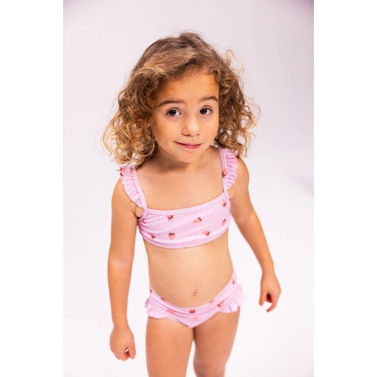 UPF 50+ Erdbeer-Bikini