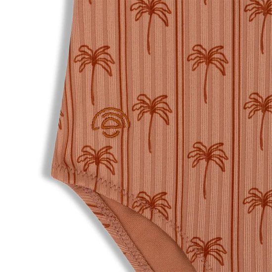 Badeanzug mit UPF 50+ Palm Tree