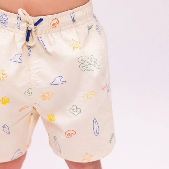 Badeshorts mit UPF 50+ Surfer von Swim Essentials fur Kinder