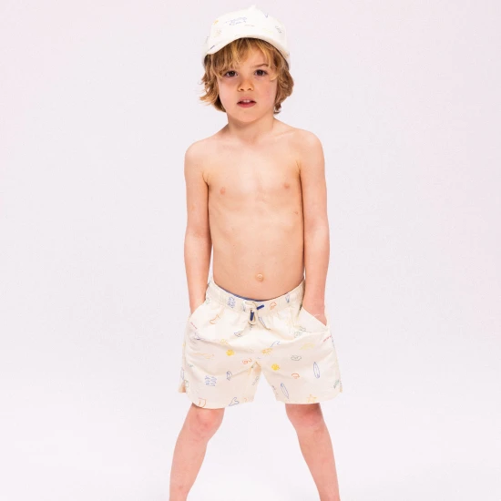 Badeshorts mit UPF 50+ Surfer von Swim Essentials fur Kinder