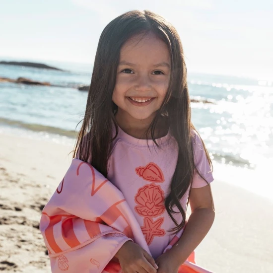 Coastal Charm UPF 50+ Schwimm-T-Shirt