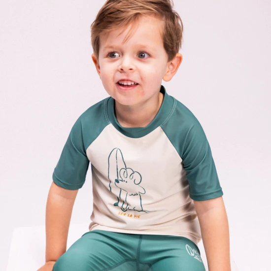 UPF 50+ Surfer-Schwimmshirt