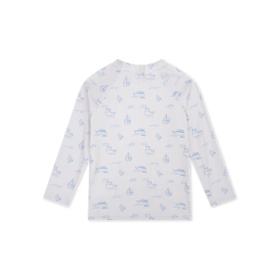 UV-Shirt mit UPF 50+ Little Seagull Weiß