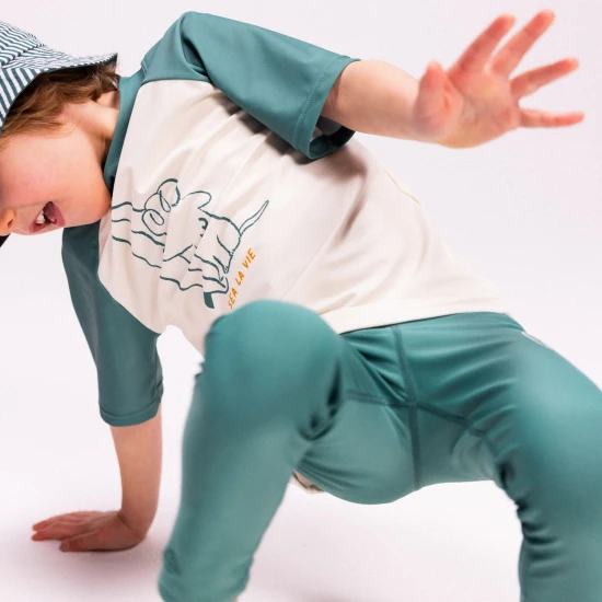 UV-Leggings für Jungen mit UPF 50+ Surfer