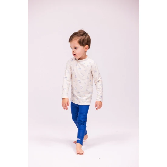 UV-Leggings für Jungen mit UPF 50+ Blue