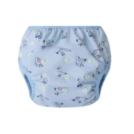 Baby-Badeanzug mit UPF 50+ in Little Seagull Blue