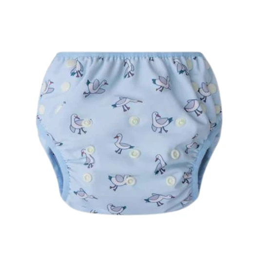 Baby-Badeanzug mit UPF 50+ in Little Seagull Blue