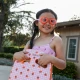 Schwimmbrille für Kinder mit warmen Herzen