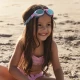 Meerjungfrauen-Schwimmbrille für Kinder