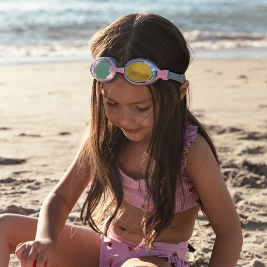 Meerjungfrauen-Schwimmbrille für Kinder