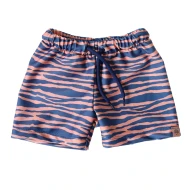 Bademode-Boxershorts mit LSF 50+ Zebra
