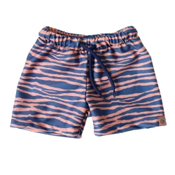 Bademode-Boxershorts mit LSF 50+ Zebra