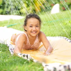 Wasserrutsche Beige Leopard