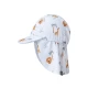 Der praktische Sommerhut mit Nackenschutz von Swim Essentials mit Dschungelmotiven schützt Kinder vor UV-Strahlung.
