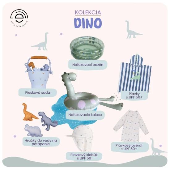 Wasserspielzeug zum Tauchen Dino 3 Stück Swim Essentials