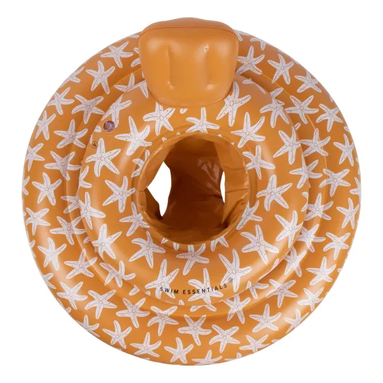 Aufblasbares Laufrad für Babys Seestern mit Sternenmotiv