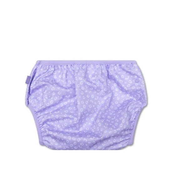Bademode für Babys mit UPF 50+ Lila Leopard