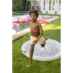 Beige Leopard Sprühmatte