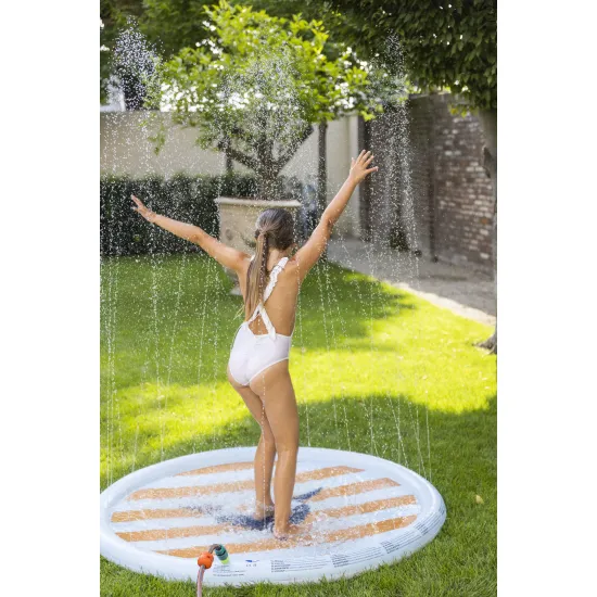 Swim Essentials Aufblasbares Wasserkissen Shark für Sommerspaß im Garten