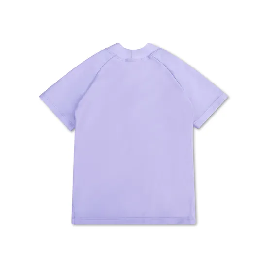 UV-Schwimm-T-Shirt für Kinder lila Swim Essentials