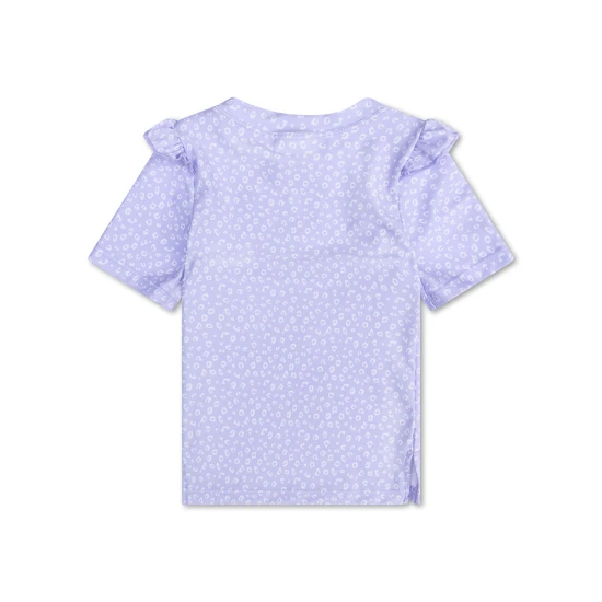 UV-Schwimm-T-Shirt für Kinder lila Swim Essentials