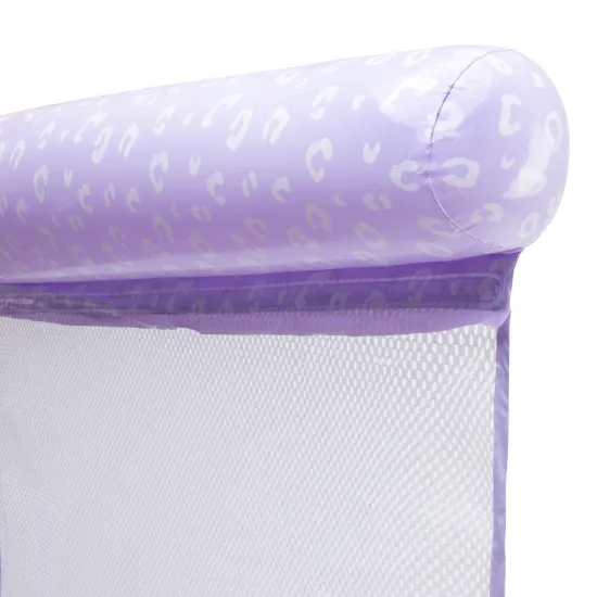 Lila Leopard Schwimmende Wasserhängematte