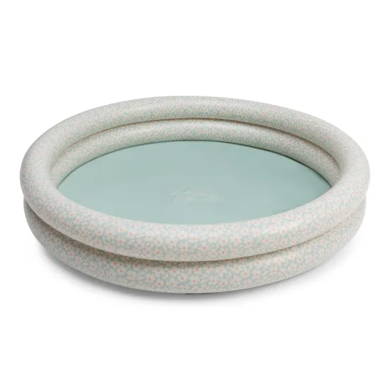 Aufblasbarer Pool für Kinder Florish Green 100 cm mit luxuriösen Leopardenmotiven in Grüntönen von Swim Essentials ist für Kinder ab 1 Jahr konzipiert.
