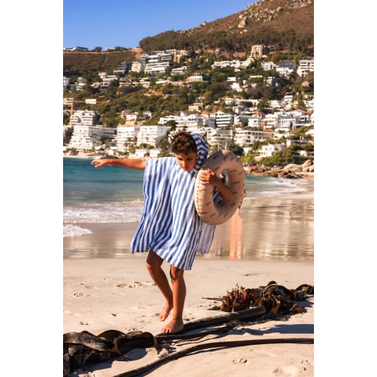 Aufblasbares Kinderfahrrad Swim Essentials mit Leopardenmuster in Braun - Durchmesser 55 cm