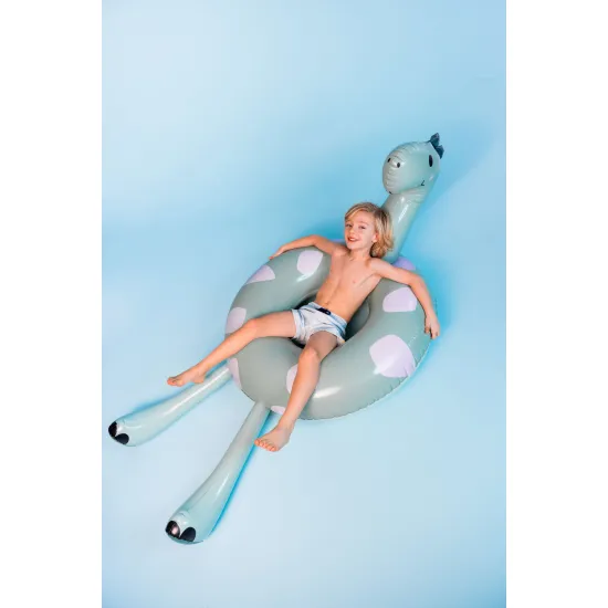 Swim Essentials aufblasbares Rad in Dinosaurierform – Durchmesser 95 cm, geeignet für Kinder und Erwachsene