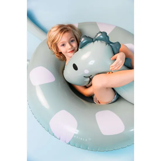 Swim Essentials aufblasbares Rad in Dinosaurierform – Durchmesser 95 cm, geeignet für Kinder und Erwachsene