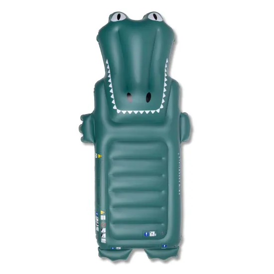 Aufblasbares Krokodil