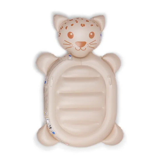 Aufblasbarer brauner Leopard