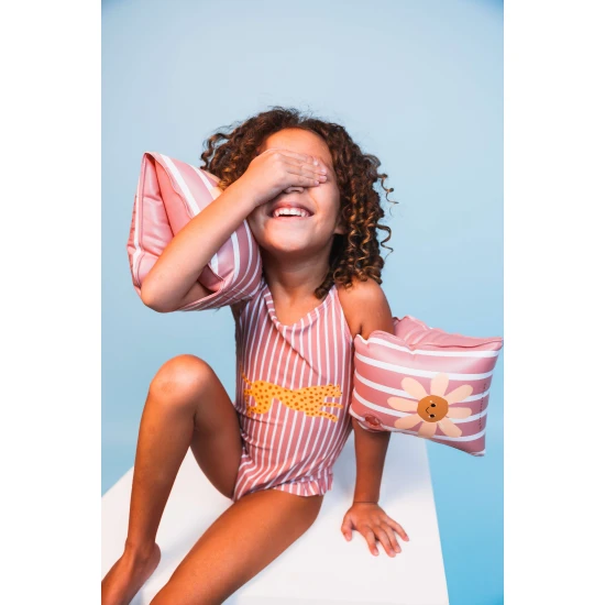 Aufblasbare Swim Essentials Daisy Flower-Fäustlinge für Kinder, ideal zum Schwimmen im Pool und am Meer