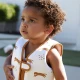 Stilvolle und sichere Schwimmweste für Kinder Brown Leopard Swim Essentials