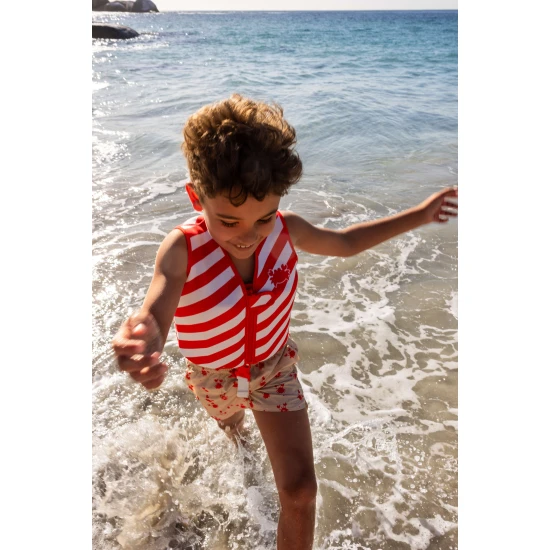 Stilvolle und sichere Schwimmweste für Kinder Swim Essentials Oh Crab