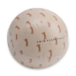 Aufblasbarer Ball Brauner Leopard 51 cm