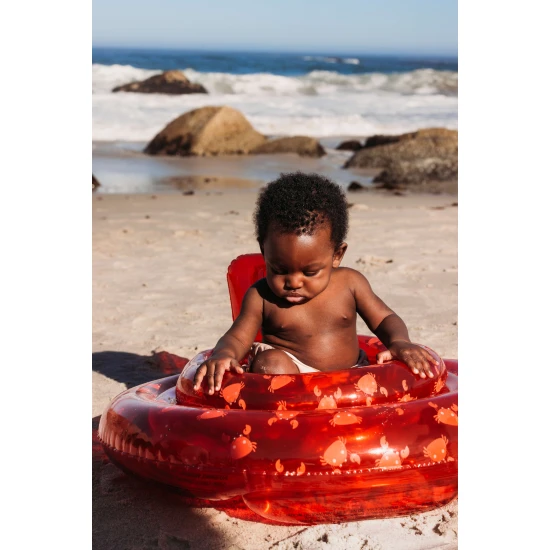 Aufblasbares Laufrad für Babys Oh Crab mit Krabben-Design