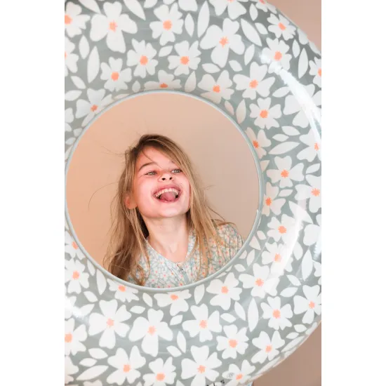 Kinder-Bademode für Mädchen mit langen Ärmeln, LSF 50+, Florish Green Swim Essentials