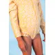 Kinder-Bademode für Mädchen mit langen Ärmeln UPF 50+ Florish Yellow Swim Essentials