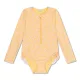 Kinder-Bademode für Mädchen mit langen Ärmeln UPF 50+ Florish Yellow Swim Essentials