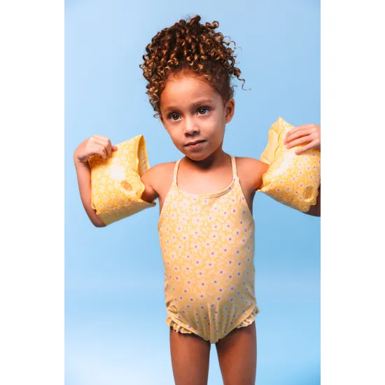 Bademode mit LSF 50+ Florish Yellow von Swim Essentials