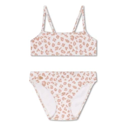 Bikini mit LSF 50+ Beige Leopard