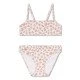 Kinder Bademode Mädchen Bikini mit LSF 50+ Leopard beige | Swim Essentials