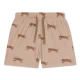 Bademode-Boxershorts mit LSF 50+ Brauner Leopard Swim Essentials