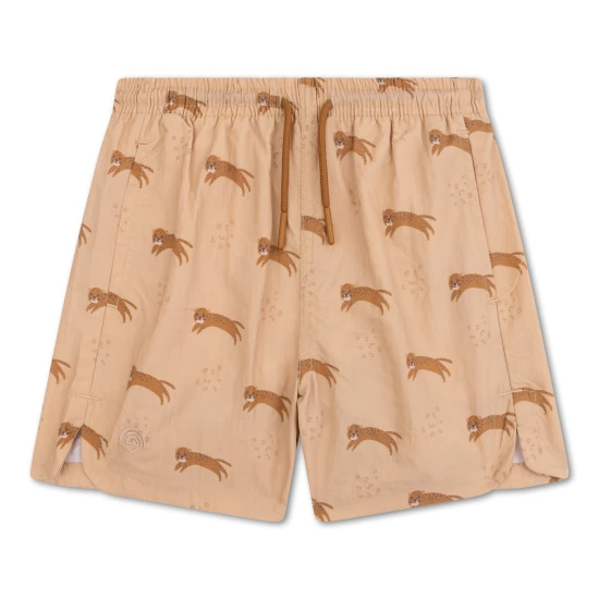 Badeshorts für Kinder und Jungen mit LSF 50+ Brown Leopard Swim Essentials